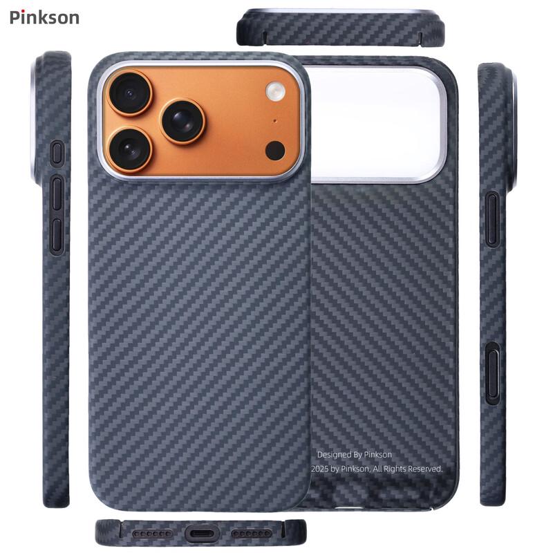 Чехол для телефона Pinkson из арамидного волокна для серии Apple iPhone 17 и Air