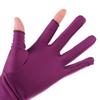 Sun Protection Two Finger Touch screen Driving Gloves Summer Mittens Thin Spandex Gloves