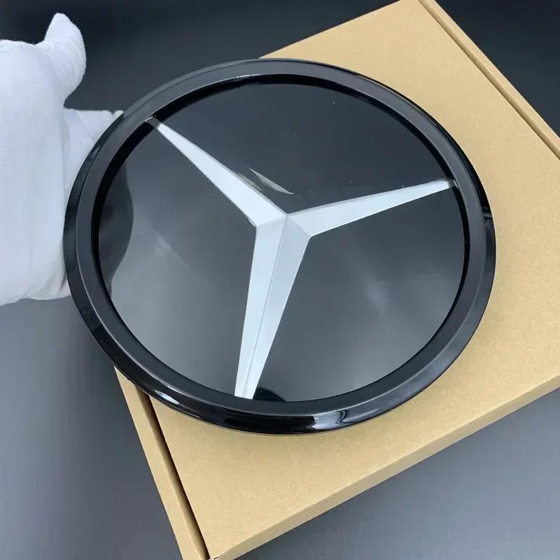 Car Front Logo Emblem Grille Badge for Mercedes Benz W156 W204 W205 W210 W211 W212 W213 C E Class GLA GLK ML GLC GLE Accessories AI1