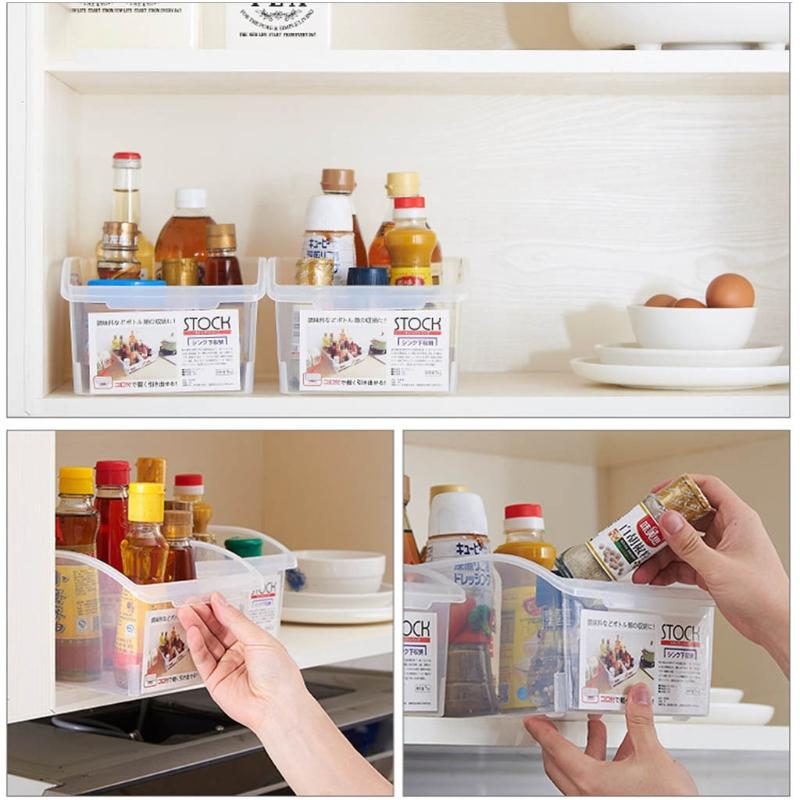 Прозрачный пластиковый холодильник, ящик для хранения продуктов, ящик, контейнер, кухонный органайзер