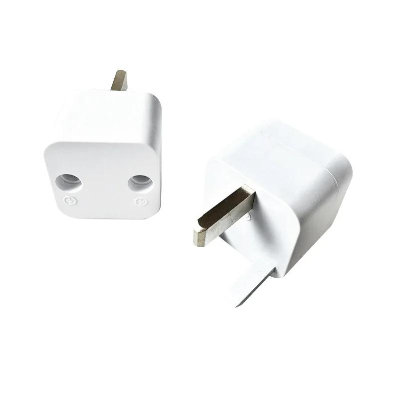 Адаптер заземляющей вилки для статического коврика Вилка ЕС/Австралии/Великобритании Кабель питания Адаптер зарядного устройства Безопасное преобразование Надежный Долговечный Простой в использовании