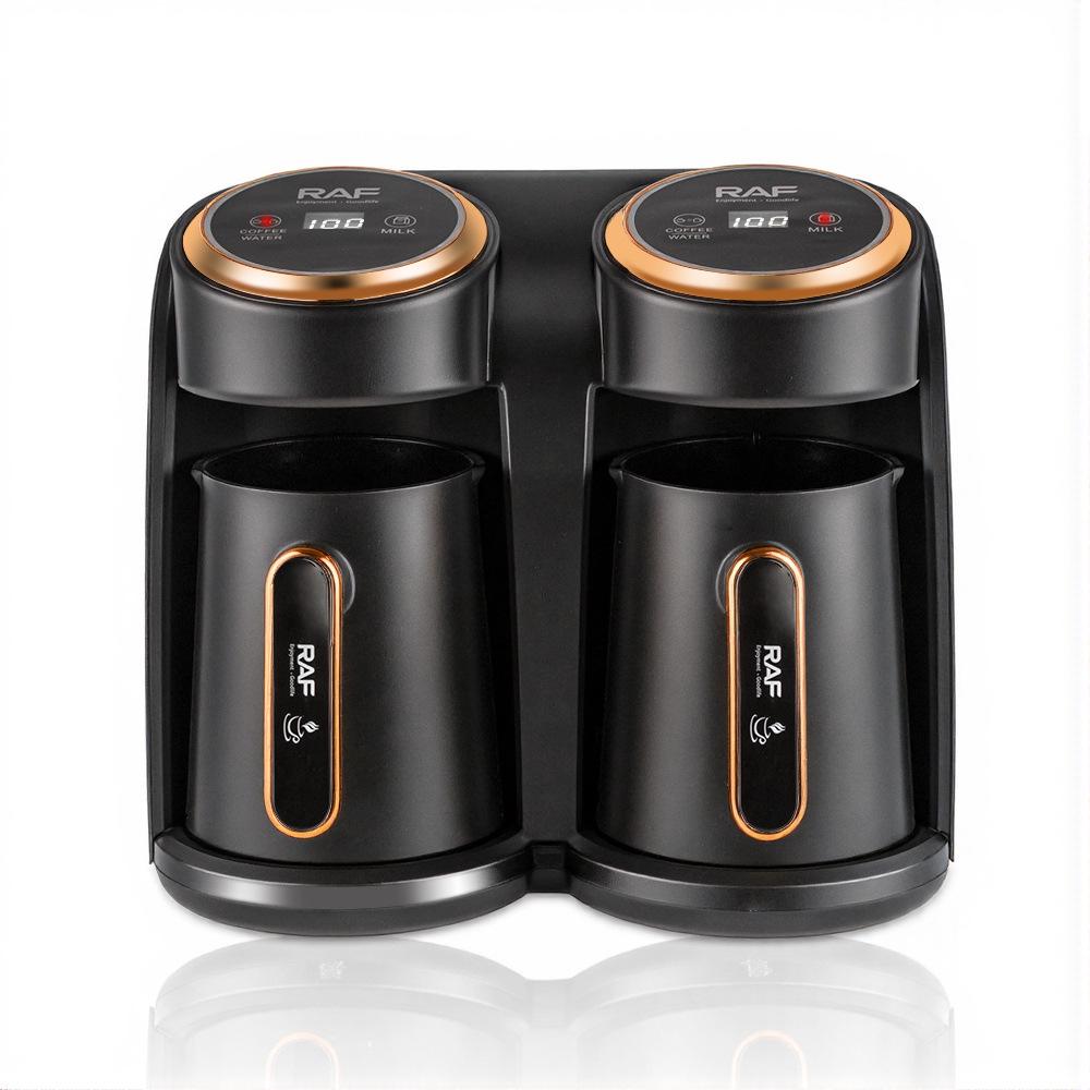 Турецкая кофейная турка европейского стандарта - Портативная кофеварка и чайник на две чашки для дома и офиса