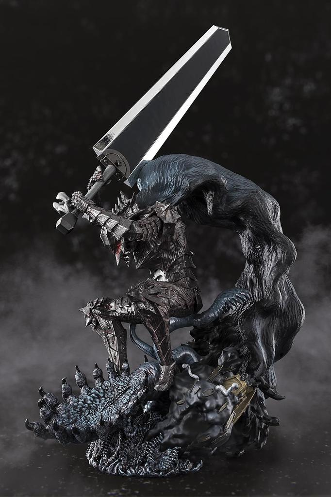 Tamashii Nations Figuarts Zero Touche Metallique Берсерк Гатс Бронированный Гнев 350 мм ABS ПВХ Раскрашенная Полная Фигурка