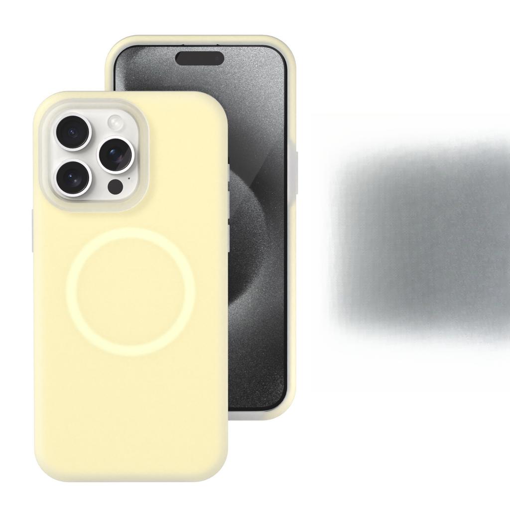 Подходит для iPhone16proMax Желейный Магнитная Зарядка Чехол для Мобильного Телефона Apple 15 Жидкий Силикон 14 Чехол для Защиты от Падений