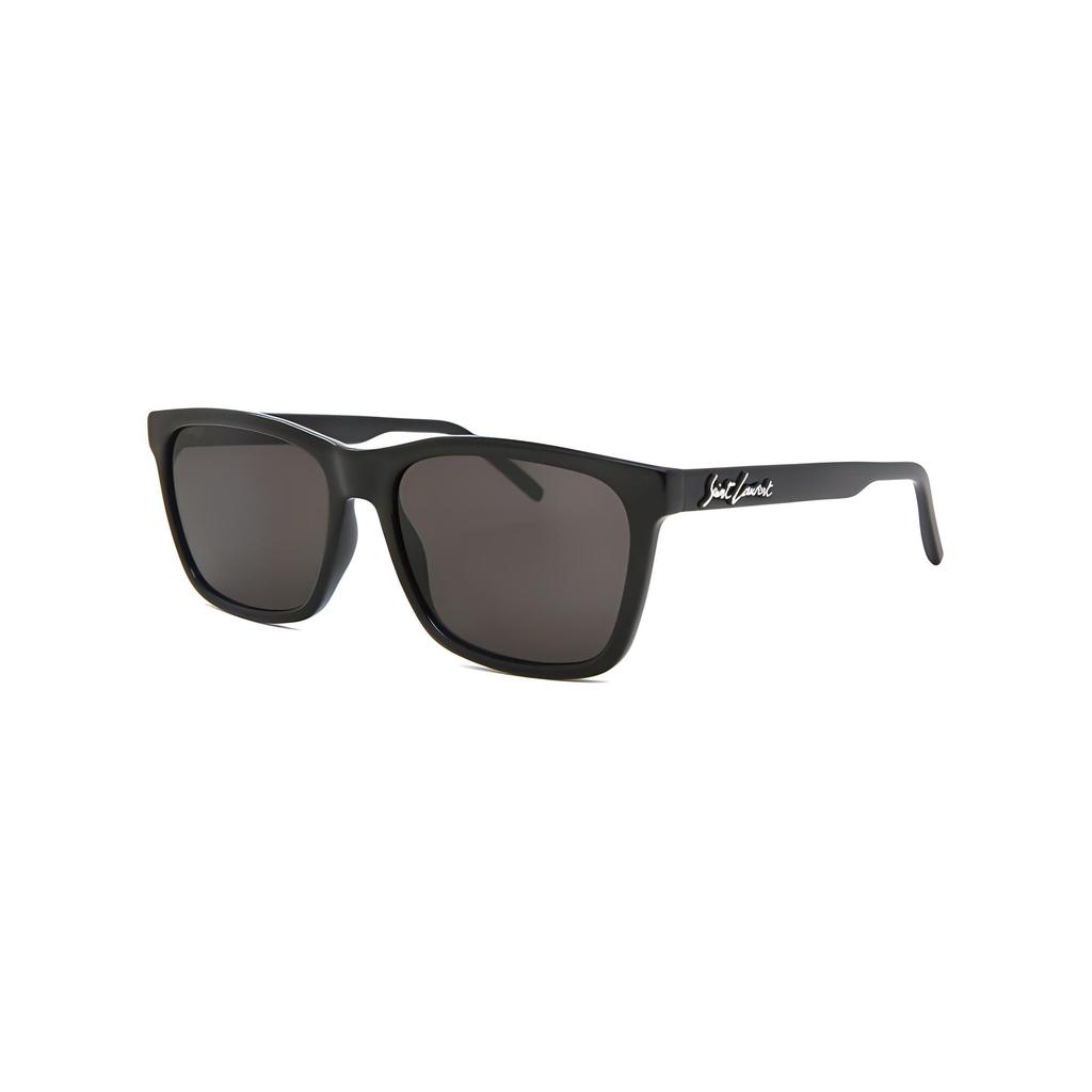 Saint Laurent Square Sunglasses Men sunglasses Black SL31800156