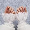 Lace Fake Cuff Organ Fake Sleeves Fake Sleeves Wild Sweater Pleated Wrist Decorative Sleeves