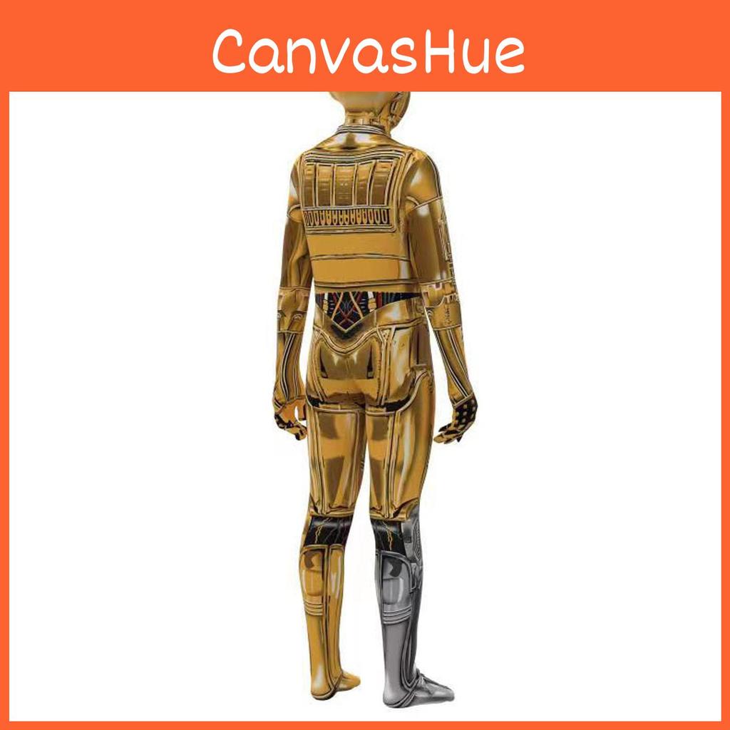 With Costume Robot Printed Design For Halloween Teen And Wear Adult