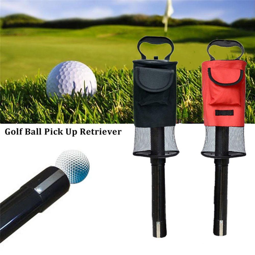 Balls Pick Up Ball Zipper Golf Ball Picker Golf Ball Retriever Golf Shag Bag Convenient Pocket