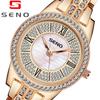 Rose Gold Women Waterproof Quartz Watch