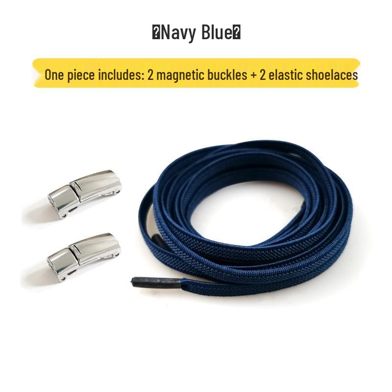 Цветные эластичные магнитные шнурки без завязывания для взрослых и детей