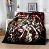 Adventure Anime OVERLORD Microfiber Blanket for For Children and Adults Four Seasons Flannel Cashmere Summer Quilt