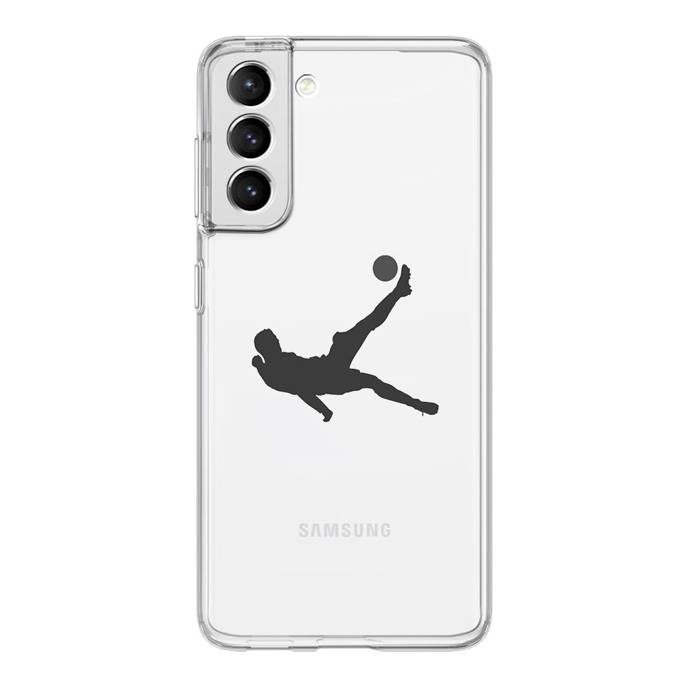Football Soccer Phone Case For Samsung Galaxy S23 S22 Ultra S20 S21 FE 5G S10 S10E S9 S8 Plus 4G Silicone Clear Back Cover Couqe