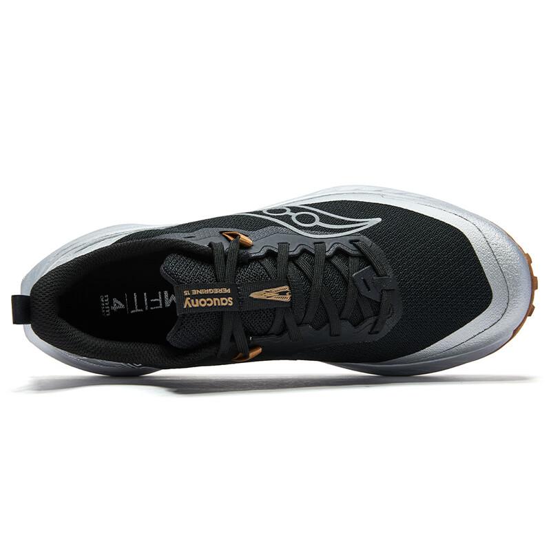 SAUCONY Peregrine 15 Удобные Универсальные Прочные Кроссовки с низким верхом Мужские кроссовки Черные S20990-551
