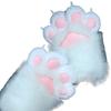 1Pc Squeaking Cat Claw Mittens Thicken Furry Glove New Cosplay Glove  Props