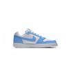 Nike EBERNON Dianmo, Покрытие Гляйшер, Нескользящие, Износостойкие, Низкие Кеды для Скейтборда, Унисекс, Белый Синий AQ1775-100(Команда924-)