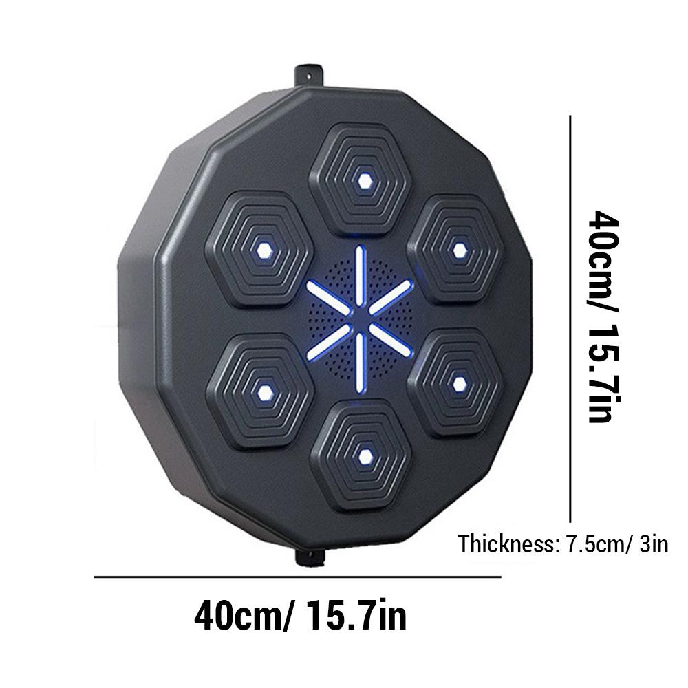 Electronic Music Boxing Machine Smart Boxing Training Equipment Wall Mounted Punching Pad