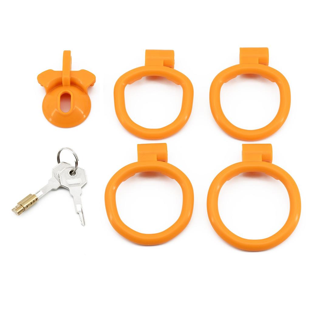 Men's Mini Chastity Lock Positive and Negative Pseudo-feminine Chastity Lock pink Breathable Men's Chastity cd Hiding the Lower