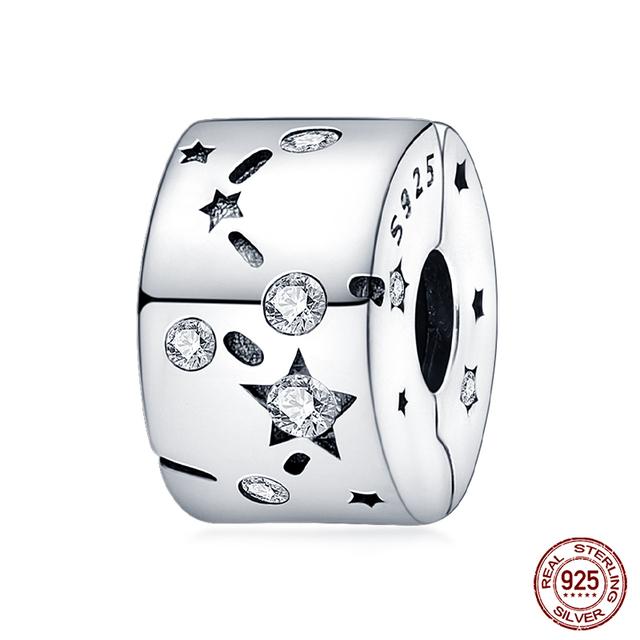 Подходит для модных оригинальных браслетов 925 пробы, серебро 925 пробы, серебро, синий, астронавт, самолет, подвески для путешествий, бусины, подвески для женщин, модные ювелирные изделия своими руками