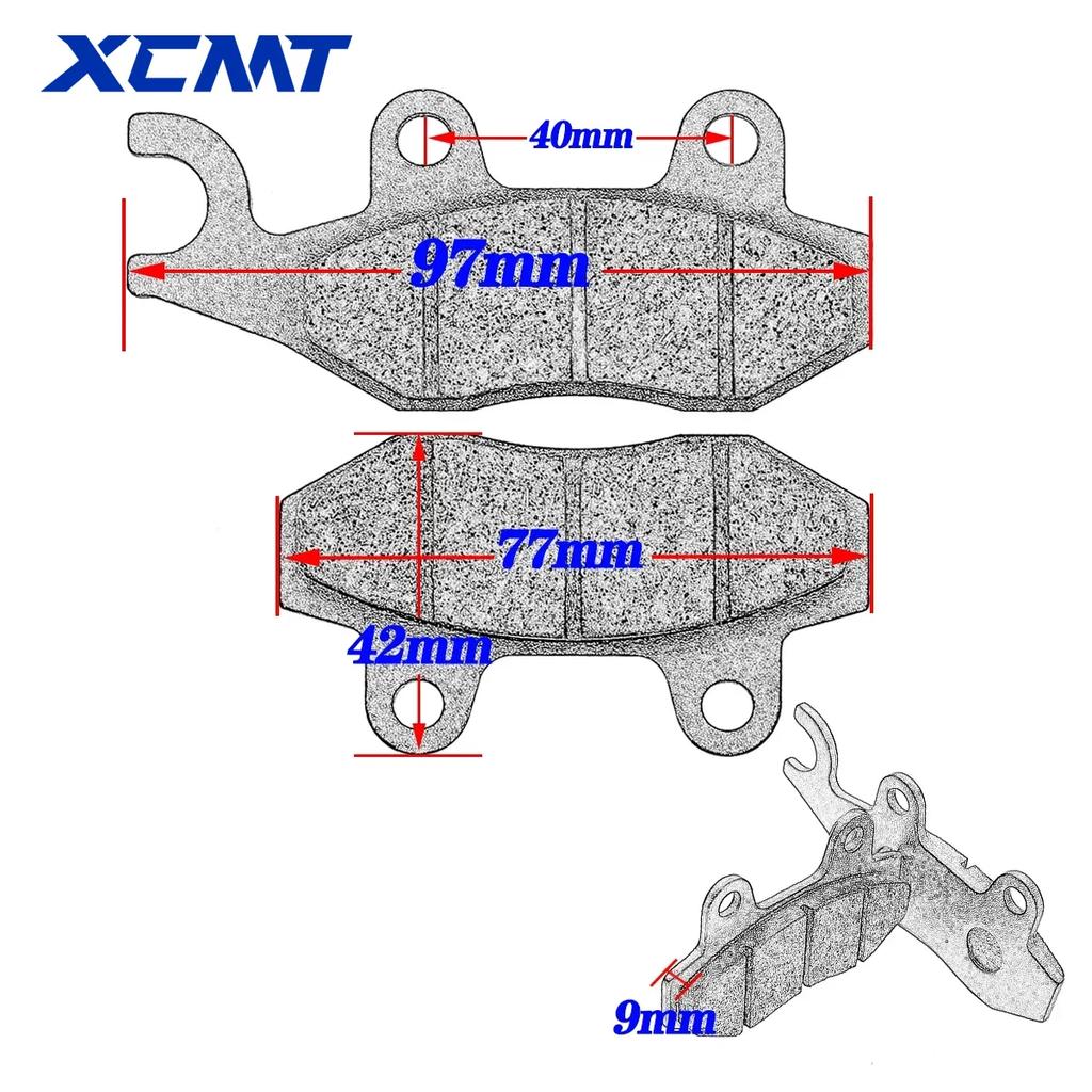 XCMT Motorcycle Motorcycle Front Rear Brake Pads Kit For YAMAHA TTR250 TTR 250 L M N P R S T V YZ250 YZ 250 WRA A B D E F G H J