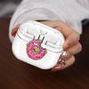 Clear Earphone Cases Cover With Hook Case For Samsung Galaxy Buds 2Pro 2 Live 4 Pro 4Pro 3 FE 3Pro Cartoon The Simpsons