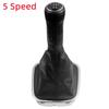 For VW Volkswagen Polo 6C 2015 2016 2017 2018 5/6 Speed Gear Shift Knob Gaiter Boot Cover Case Car Styling Accessories
