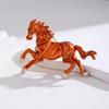Brooch Pin Chinese Zodiac Year of Horse Enamel Brooch Vintage Animal Zodiac Pin Sweaters Hats Bags Badge Clothing Decoration