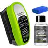Upgrade Automotive Oil Film Cleaning Brush, 2025 New 2.0 Green Oil Film Wipe, Car Glass Oil Film Cleaner For Windshield, Oil Film Cleaning Brush,