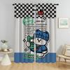 Shades Bear Blackout Curtain for Room 2 Panel Curtains Kids Room Home Interior Curtains Tulle for Bedroom Partition Living