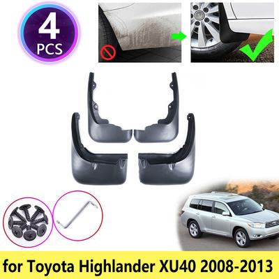 Для Toyota Highlander Kluger XU40 2008 ~ 2013, брызговики, брызговики, брызговики, автомобильные аксессуары 2009 2010