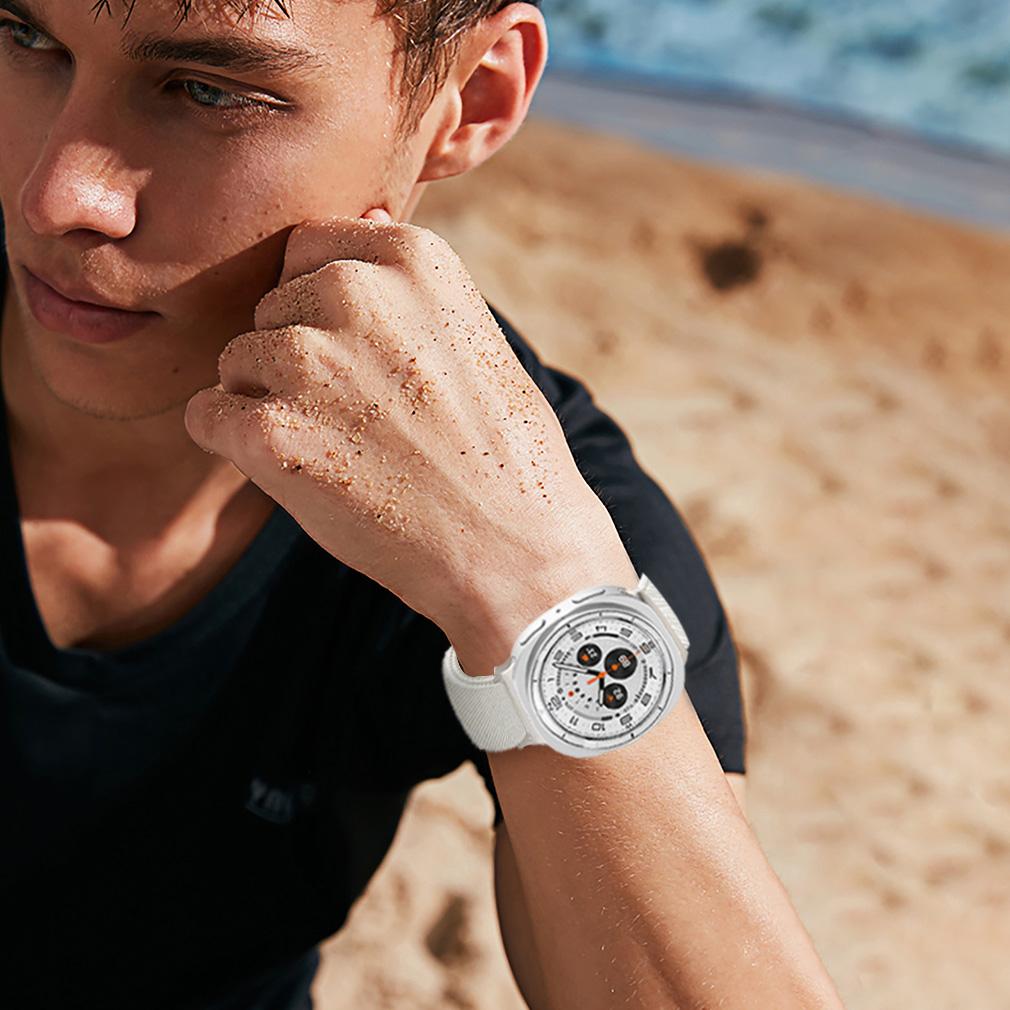 Эластичный ремешок для Samsung Galaxy Watch 8 44 мм 40 мм 46 мм Scrunchie Нейлоновый спортивный браслет на запястье ремешок Galaxy Watch 8 classic Ремешок