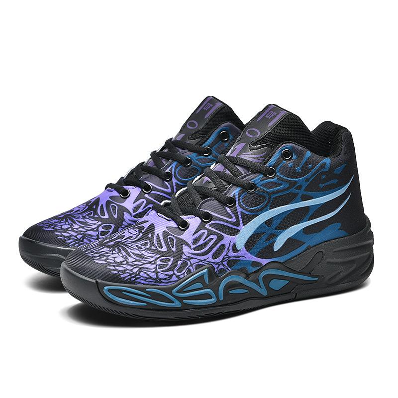 Amazon Xiyin Mandarin Duck Basketball Shoes Men's and Women's Combat Boots High-top Student Adult Sports Shoes Cement Floor Sneakers