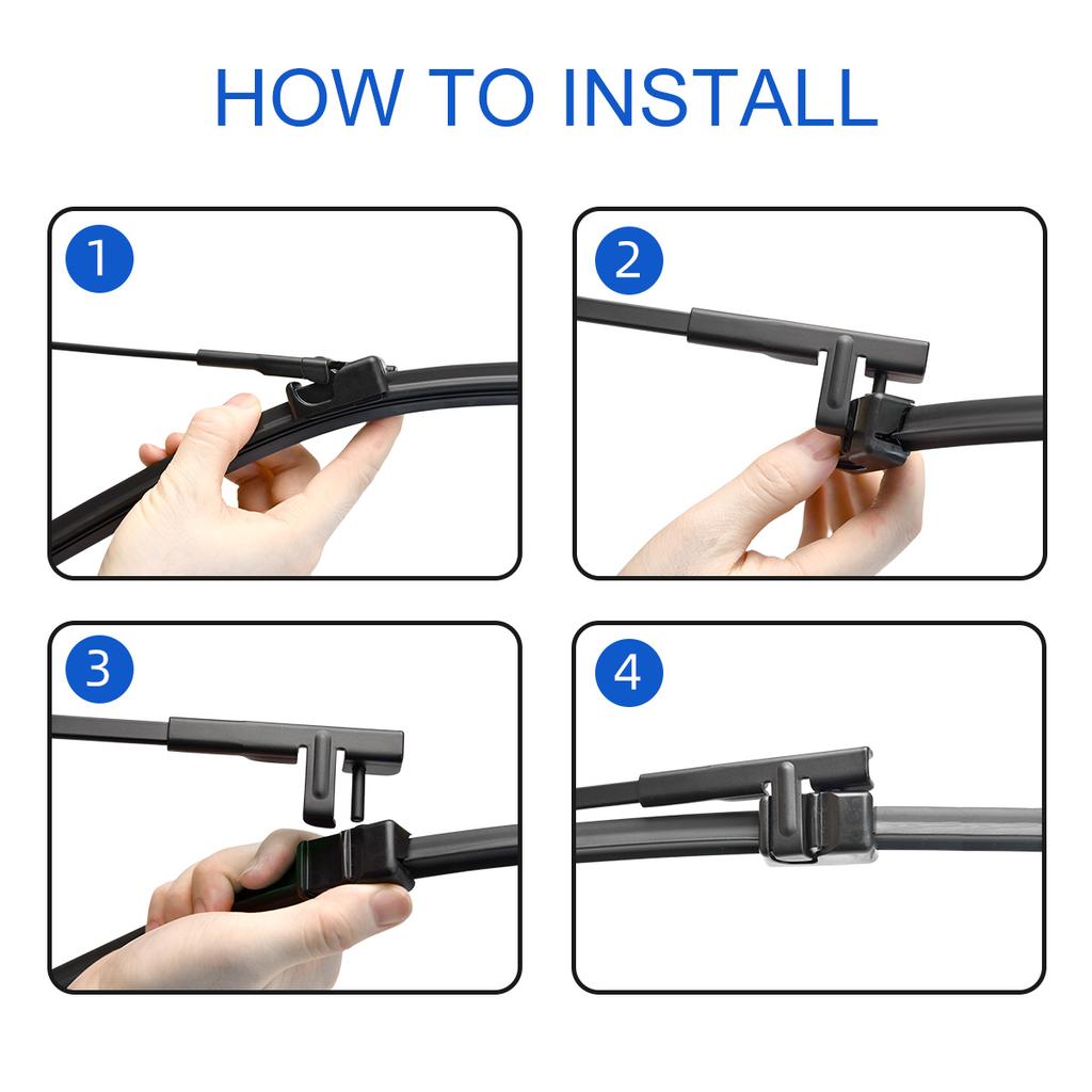 3 шт. для Ford Focus C-Max MK1/C-Max MPV MK1 2003-2010 26 "19" 11 "передние и задние щетки стеклоочистителя лобовое стекло резак для окон аксессуары 2008 2009