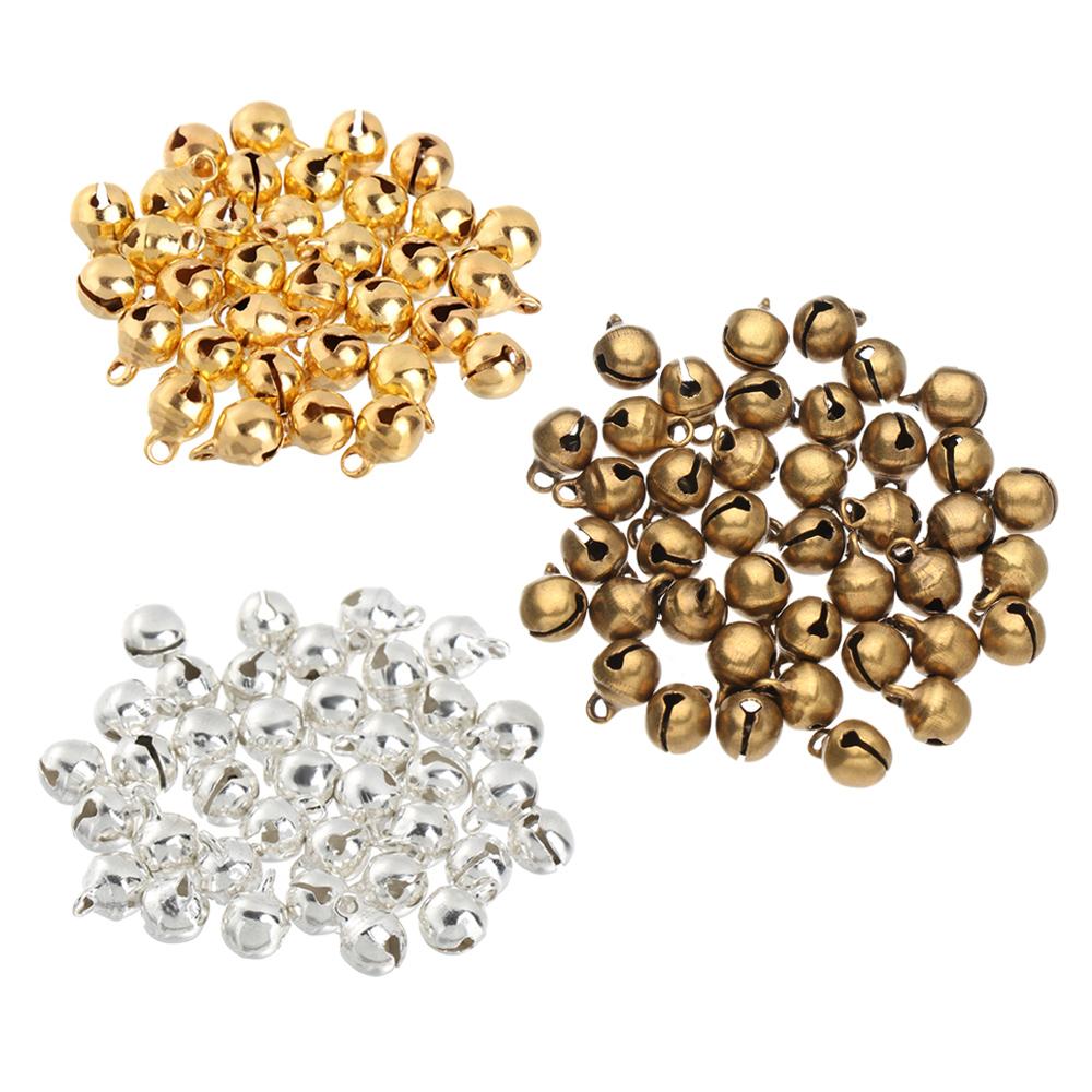 Колокольчики Новогодние Игрушки Запасные Части Мини Кукольный Домик Маленькие Звенящие Колокольчики Ювелирные Аксессуары