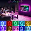 RGB Светодиодная лента с управлением по Bluetooth через приложение, 5V USB, светодиодная лента, гибкая лента, диодная лента для подсветки телевизора, украшения комнаты KTY