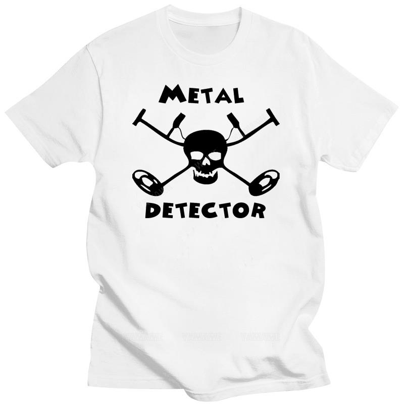 Новая футболка для мужчины ДЕТЕКТОР МЕТАЛЛА Т-ШИРТА HEAVY METAL DETECTOR ПИРАТСКИЙ СТИЛЬ ПОИСК СОКРОВИЩ ХОББИ ПОДАРОК пляжная мужская футболка
