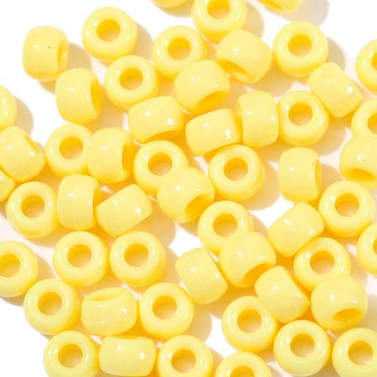 100 шт./набор DIY Акриловые Свободные Бусины Сквозные Ручной Работы Браслеты Ожерелья Изготовление Ювелирных Изделий Красочные Разделительные Бусины Набор Аксессуаров для Рукоделия