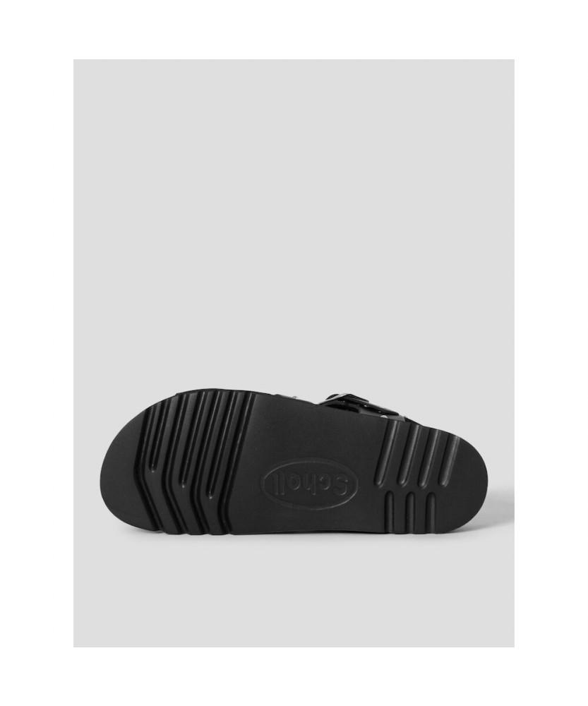 Scholl (Women) Studded Fisherman Cork Sandals - Black (Hh64K2C635)
