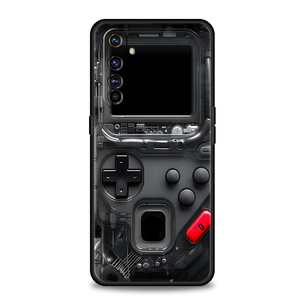 Painted Gaming Consoles Soft TPU For Realme 12 11 10 9 Pro Plus GT2 GT3 GT5 7 8 Pro C21 C25 C35 Pro 5G Shockproof Phone Case Bag