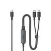 Anker USB-C & Cable (2-in-1, 140W) Fast Charging USB 2.0iPhone 16 / 15 GalaxyS24 S23 MacBook Air/Pro iPad Other Compatible (1.2m Black)