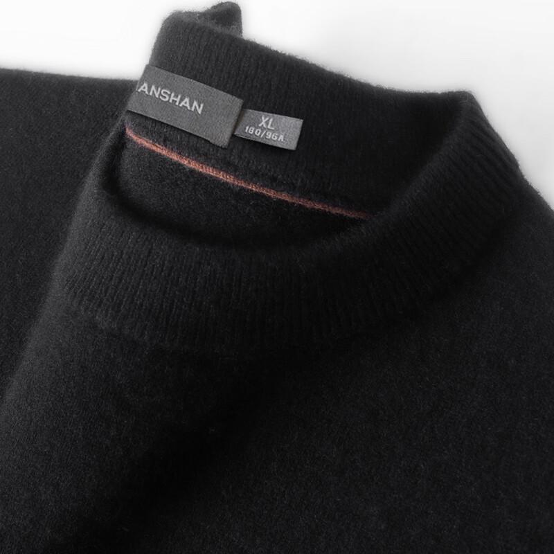 SHANSHAN Men's 100% Cashmere Warm & Thick Pullover Sweater