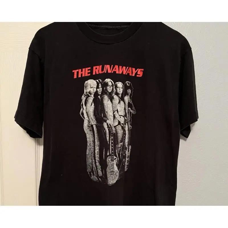 The Runaways Rock Band T Shirt Adult