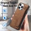 Anti-Drop Phone Case with Adjustable Stand & Strap for iPhone Samsung Xiaomi Google Premium Smooth Leather Anti-Fingerprint Case Cover