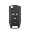 For OPEL VAUXHALL Zafira Astra Insignia Flip Car Key Shell Cover Fob Case with Screw 2/3/4/5 Buttons Remote Key