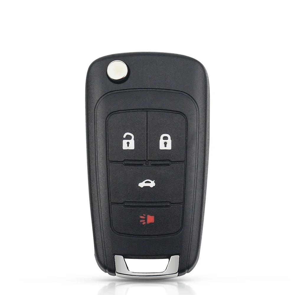 For OPEL VAUXHALL Zafira Astra Insignia Flip Car Key Shell Cover Fob Case with Screw 2/3/4/5 Buttons Remote Key