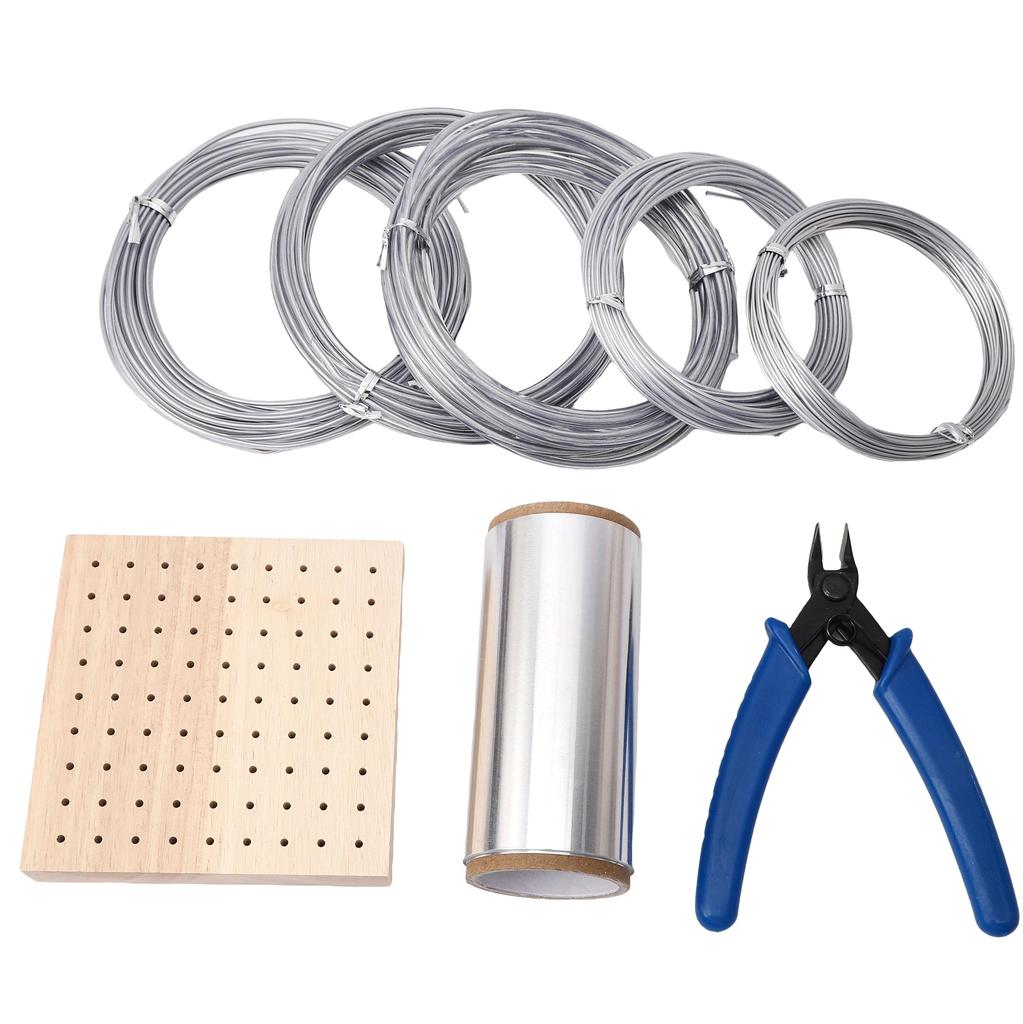 5-10 м алюминиевая проволока грубость шнур бисерная проволока DIY ремесло изготовление ювелирных изделий шнур струна аксессуары