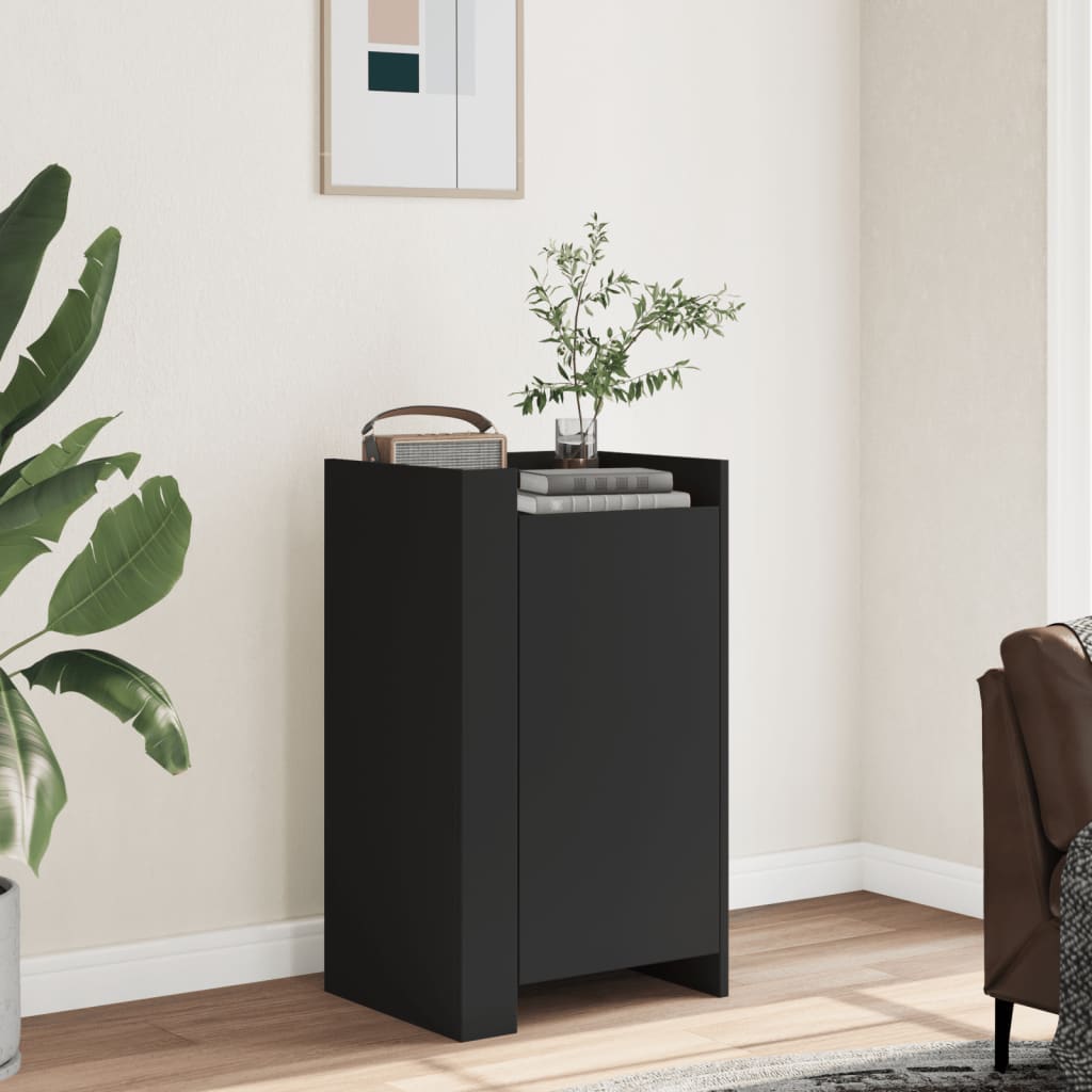 Sideboard Black 45 x 35 x 75 cm Particleboard