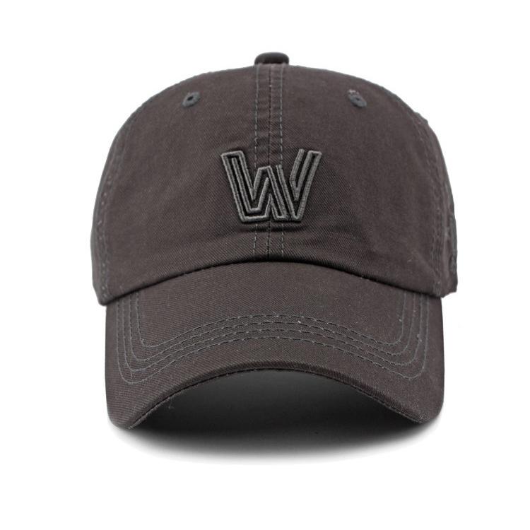 Hat Men's Embroidered Soft Top Cotton Baseball Cap