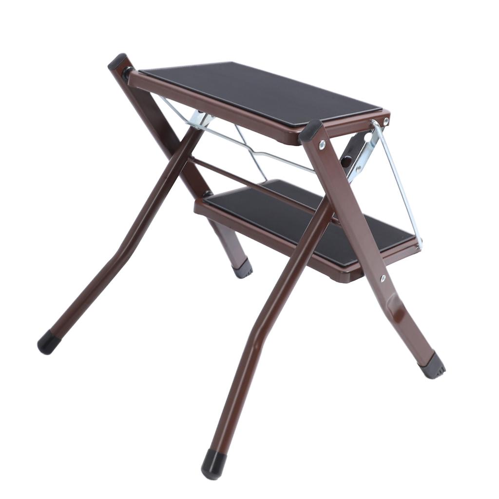 2-ступенчатая лестница грузоподъемностью 264,6 фунта складная стремянка табурет с широкой противоскользящей педалью для кухни ванной комнаты