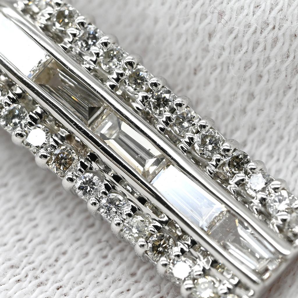 NON BRAND - diamondNecklace Pt900/diamond Array