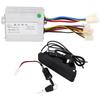 Electric Bicycles Conversion Kit 12V 500W Brushed Motor Controller with Foot Throttle Pedal for
